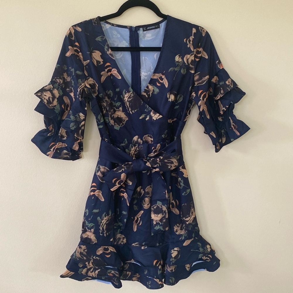 Women’s Oeuvre Ruffle Wrap Dress